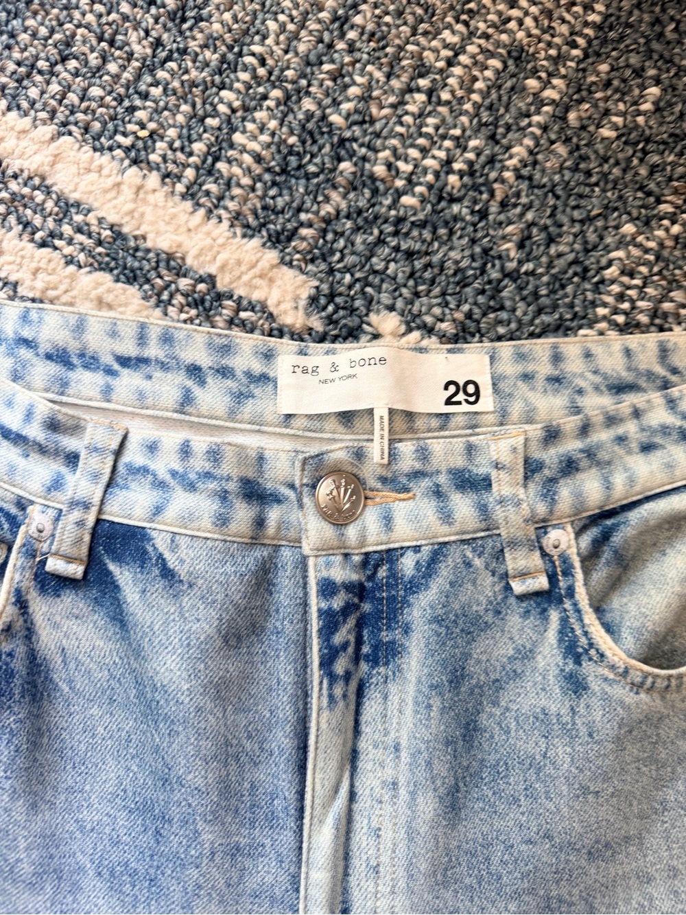Rag & bone Miramar Light Blue Jeans